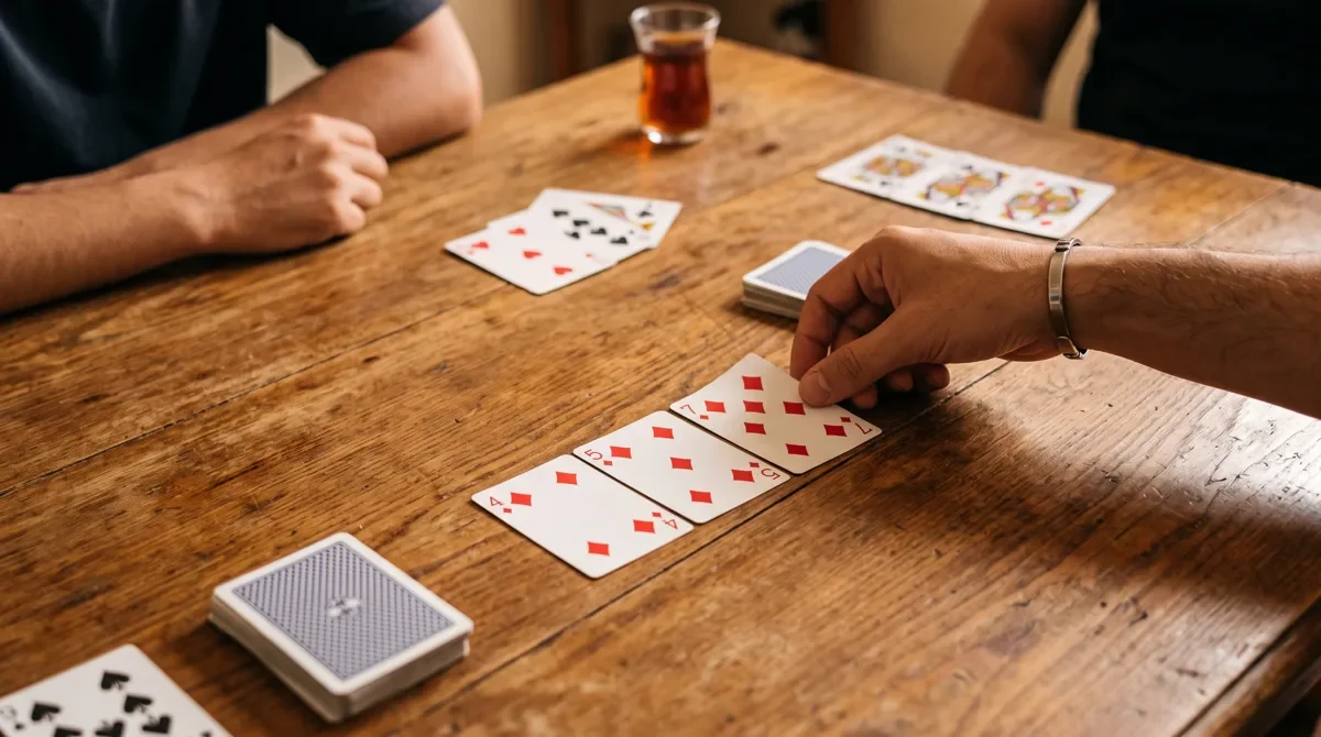 Gửi lá bài vào phỏm của người khác