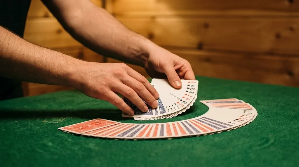 Bộ bài tây minh họa sảnh game bài dân gian tại NHATVIP